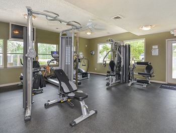 Fully-equipped fitness center